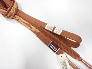 未使用品　正絹　手組帯締め